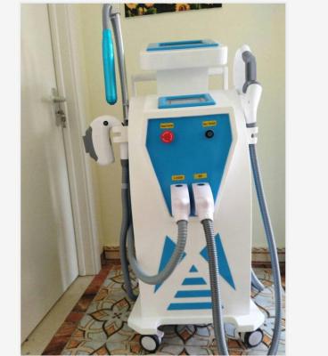 China Acne Treatment 4 Handles SHR OPT 755NM PS Laser Hair Removal Machine Tattoo Removal for sale