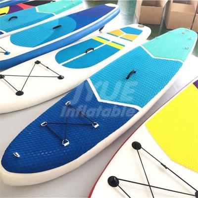 China Water Yoga SUP Unisex Portable Stand Up Paddle Board All Inflatable Board Surfing Around Soft Yoga SUP for sale