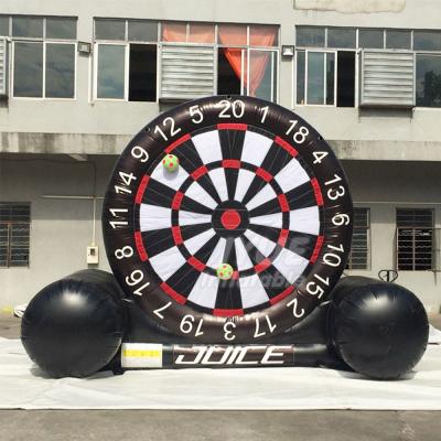 China PVC 4/5/6m Size Customized Inflatable Soccer Ball Dart Sticky Dart Board Games for sale