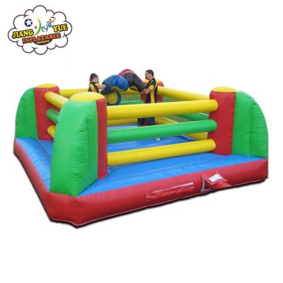 China Inflatable Jousting Boxing Ring With Pump, PVC Factory Inflatable Bouncy Boxing For Kids for sale