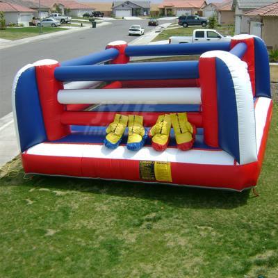 China Fire Resistance Indoor Outdoor Sumo Arena Combat Sports Set Up Inflatable Wrestling Ring Fighting Boxing For Kids for sale