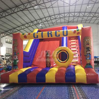 China Commercial UV Resistance Indoor Funny Kids Play Jumping Slide Jumper Slide Outdoor Inflatable for sale