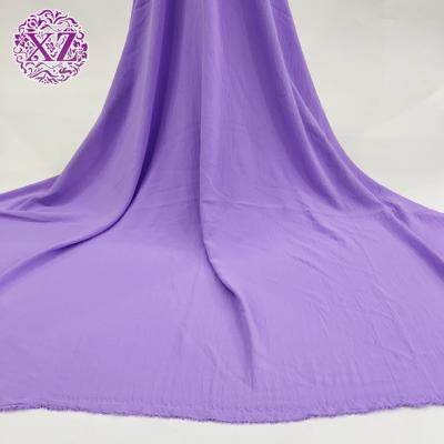 China Shaoxing Textiles 100 Breathable Modern Polyester Plain CEY Soft Fabric For Dress for sale