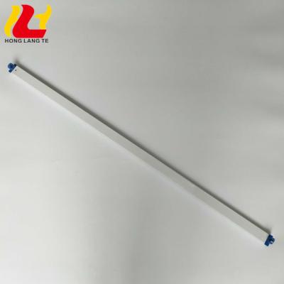 China Blue Warehouse T8 LED 4Ft 1200mm 1X30W T8 Glass Tube Lamp Socket Light Fixture With Flat Cover for sale