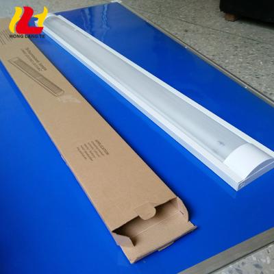 China Screw PC Cover Desktop Dustproof Warehouse Double Tube 120cm 150cm 0.3mm T5 T8 Led Wall Mount Light Bracket for sale