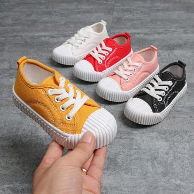 China Custom Stylish Outdoor Fashion Trend Comfortable And Breathable Canvas Shoes For Toddler for sale