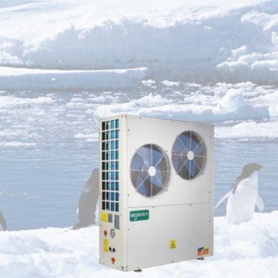 China Outdoor commercial green energy 180KW packaged evi air to water heat pump for sale