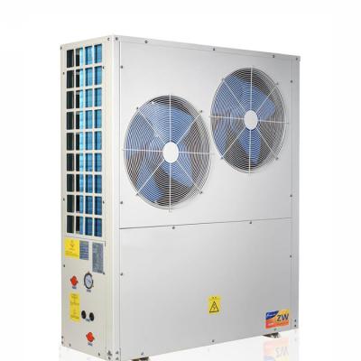 China Hotel China Manufacturer Metal Galvanizing Smart Controller Air Source Heat Pump for sale