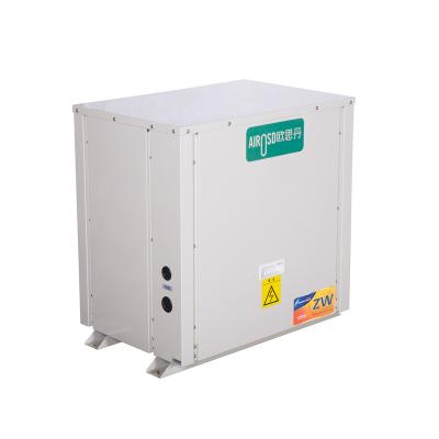 China Outdoor Galvanized Metal Cabinet Water Source Heat Pump for sale