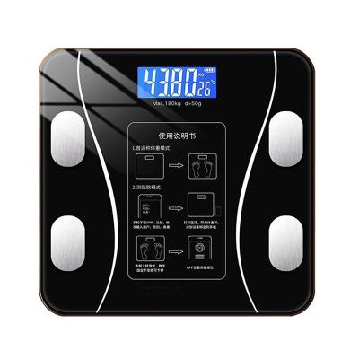 China 2021 Stored Wireless Body Fat Scale Smart BMI Scale Digital Bathroom Weight Scale For Body Composition Analyze for sale