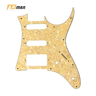 China GUITAR Pleroo Guitar Parts Best Quality HSS Pickguard Musical Replacement Accessory Pickguards Suit For Ibanez GRX40 Japan MIJ Guitar for sale