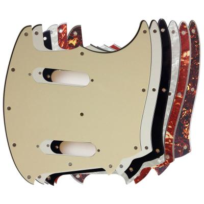 China GUITAR leroo best guitar parts mustang guitar pick guard No functional punching quality american guitarra scratch plate Pickguard FD for sale