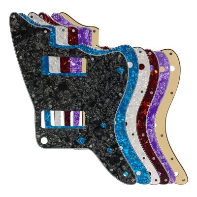 China GUITAR Pleroo Guitar Accessories Pickguard Suit - For Custom Guitar Parts - For USA Jassmaster Style Guitar Pickguard With P90 Humbucker for sale