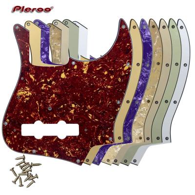 China Custom GUITAR Pleroo Parts For USA FD Vintage 74 Jazz Bass Guitar Pickguard Scratch Plate Multi Color Choice for sale