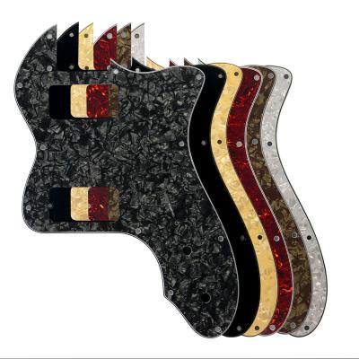 China GUITAR GUITAR Parts - For 72 Series Classic Telecaster Lean Guitar Pickguard Scratch Plate Tele- w/ TV Jones Humbucker Pickups for sale