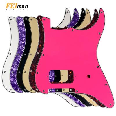 China Start of spec. Pleroo USA GUITAR With Bridge Humbucker Guitar 11 Screw Holes Pickguards For Damper Tom Delonge Stratocaster Guitar for sale