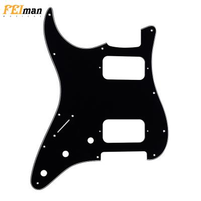 China GUITAR Pleroo Guitar Accessories St HH Stratocaster Guitarra Scratch Standard Plate Left Handed Pickguards For Damper for sale