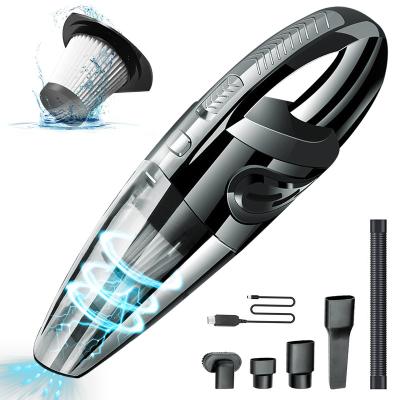 China 2022 New China-chic Portable Household Handheld High Power Vacuum Cleaner for Car Vehicle Wireless Charging Wet Dry Vacuum Cleaner for sale