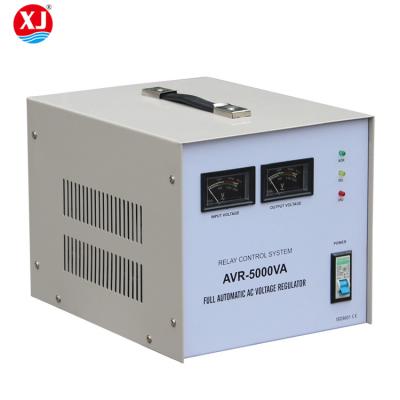 China SVC Factory Manufacture AVR 500W 1000W 1500W Direct Electrical Type Voltage Stabilizer Relay Regulator for sale