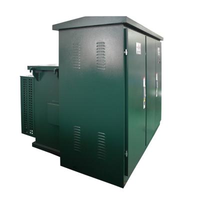 China Alumnium or copper factory direct manufacturing high voltage electrical metal clad stainless steel switchgear power distribution transformer substation for sale