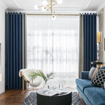 China Blackout Blackout Curtains Solid Color Blackout Curtains Blackout Curtains in Shooting Star Texture Look Like Highs for Living Room for sale