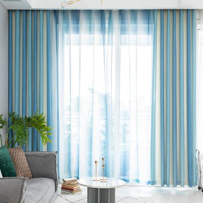 China Blackout Disaster Purchases Jacquard Yes 100 Polyester Curtains All Season Biparting Left And Right Open for sale