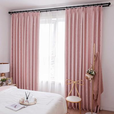 China Solid Polyester Woven Curtains Gardinen Grommet Instant On Blackout Sale 100 for sale