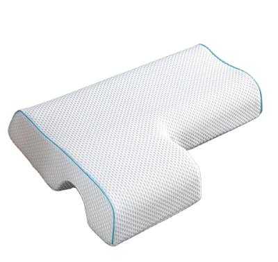 China Solid Oblong Cervical Pillow Custom Accepted Sale Yes Bed Pillows Anti-Static Logo for sale