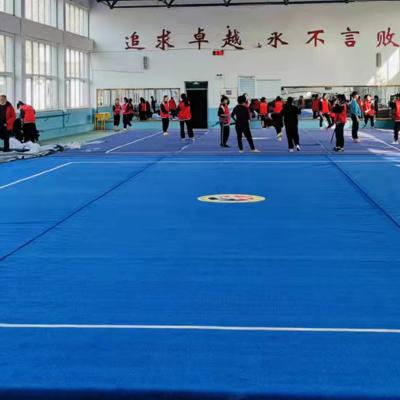 China High Quality Floor Equipment Professional Wushu Martial Arts Competition KANGRUI Wholesale Sports Competition Venue Type for sale