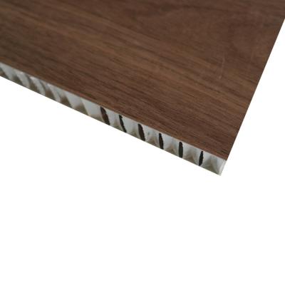 China Wood Texture Aluminium Honeycomb Composite Panels For Furniture And Cabinet for sale