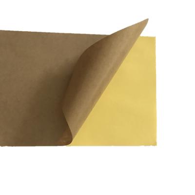 China Heat Resistant Self Adhesive Kraft Paper Rolls For Label Printing for sale