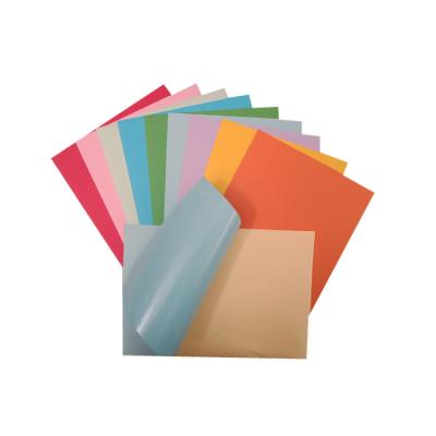 China Color Heat Resistant Sticker PVC Paper Sheets for sale