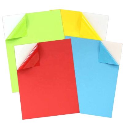 China Heat Resistant Paper Shipping Labels Sticker Assorted Colors for sale