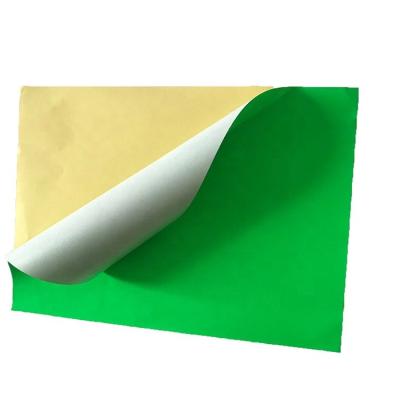 China Fluorescent Color Sticker Heat Resistant Self Adhesive Paper for sale