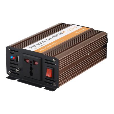 China Wholesale Aluminum Alloy Usb Charging Solar Inverter 300w 500w 1000w Off Grid Power Pure Sine Wave Inverter for sale