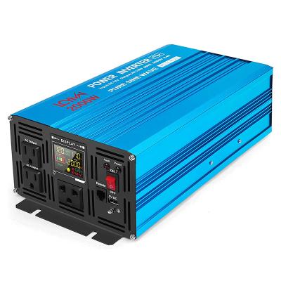 China Aluminum Alloy Factory Price 50Hz 2kw 3kw 5kw DC To AC Pure Sine Wave Power Inverter For Home Application for sale