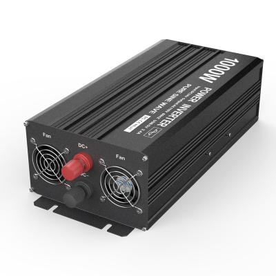 China Aluminum Alloy Inversor 1000w 2000w 2500w 3000w 4000w 12v 24v 48v to 110v 220v dc to ac pure sine wave power inverter for sale