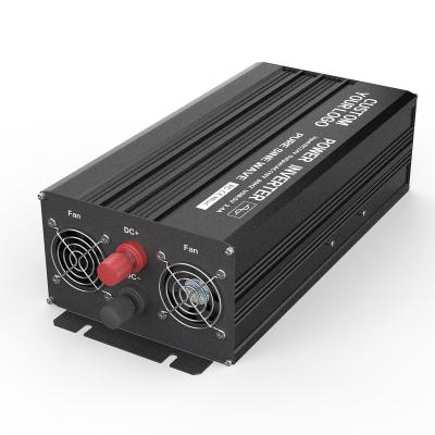 China New 1000w 2000w 3000w 4000w 5000w Dc pure sine wave inbound aluminum alloy to inverters 12v 24v ac Power Inverters for sale