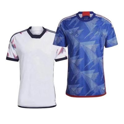 China 2022-2023 Original National Japan Team Away Men Jersey Sets Qatar World Cup Japan Home Soccer Jersey for sale