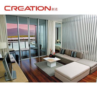 China New Design Good Quality Modern Custom Hotel Apartment Bedroom Furniture for sale