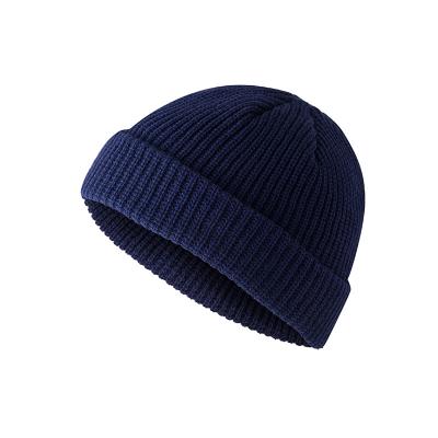 China COMMON Hats Wholesale Pure Color Winter Hat Simple Knitted Gorro de invierno Unisex Beanie Hat for sale