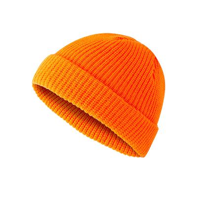 China Fashion 19 Colors Mens COMMON Fisherman Beanies Women Acrylic Knit Trawler Beanie Hat Warm Winter Hats Caps for sale