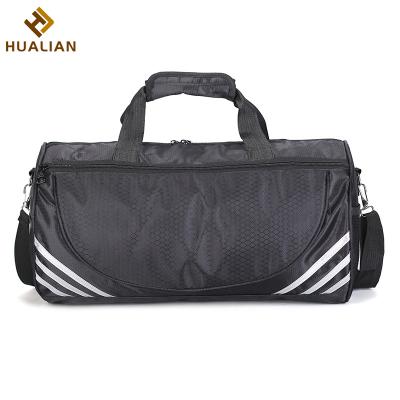 China Fashion HUALIAN New Arrival Sublimation Custom Large Light Weight Sports Travel Duffle Gym Nylon Waterproof Bag for sale