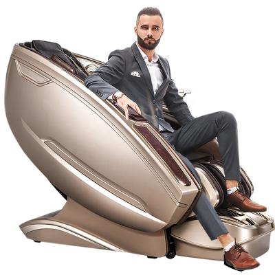 China 4-Rollers Massage 2021 Luxury Smart Electric Multifunction 4d Weightless Full Body Massager Massager Kneading Chair for sale