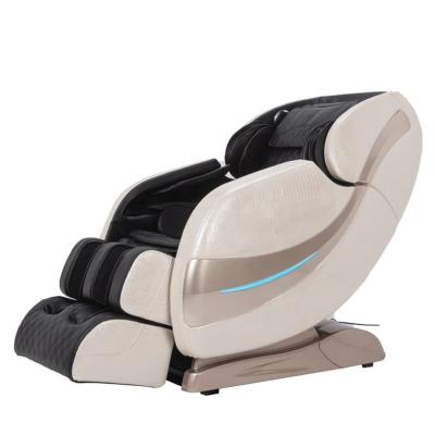 China 4-Rollers Massage 2021 Hot Sale Fashion 4d Music Full Body AI Electric Smart Recliner Office Massager Chair for sale