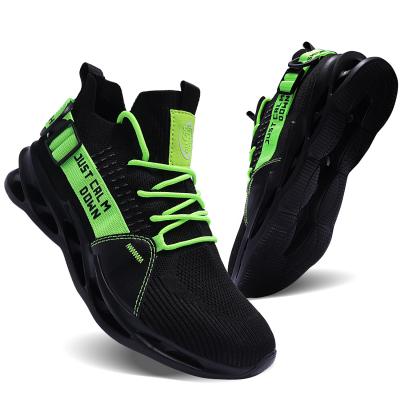 China CUSHIONING hot sale men walking non slip blade running tennis shoes fashion sneakers mens sport shoes for sale