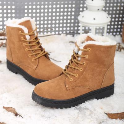 China Wholesale Fashion Trend Amazon Snow Boots Shoes Stylish High Top Boots Winter British Style for sale