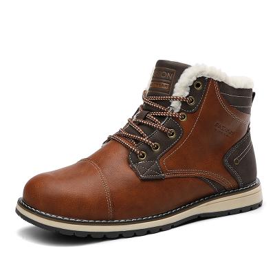 China Fashion Trend Mens Shoes Boots Manufacturers Winter Outdoor Hike Boots For Men CS9714D for sale