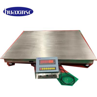 China Weight Livestock Platform Scales For Cow Weighing Mat Stainless Steel Animal for sale