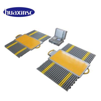 China Carbon Steel/Portable Truck Axle Weighing Scale Mat Stainless Steel Vehicle Pads For Sale for sale